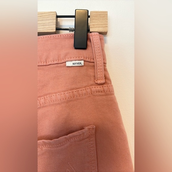MOTHER The Dodger Ankle Linen-Blend Mango
Straight Leg Jean , sz 25 - Picture 8 of 14